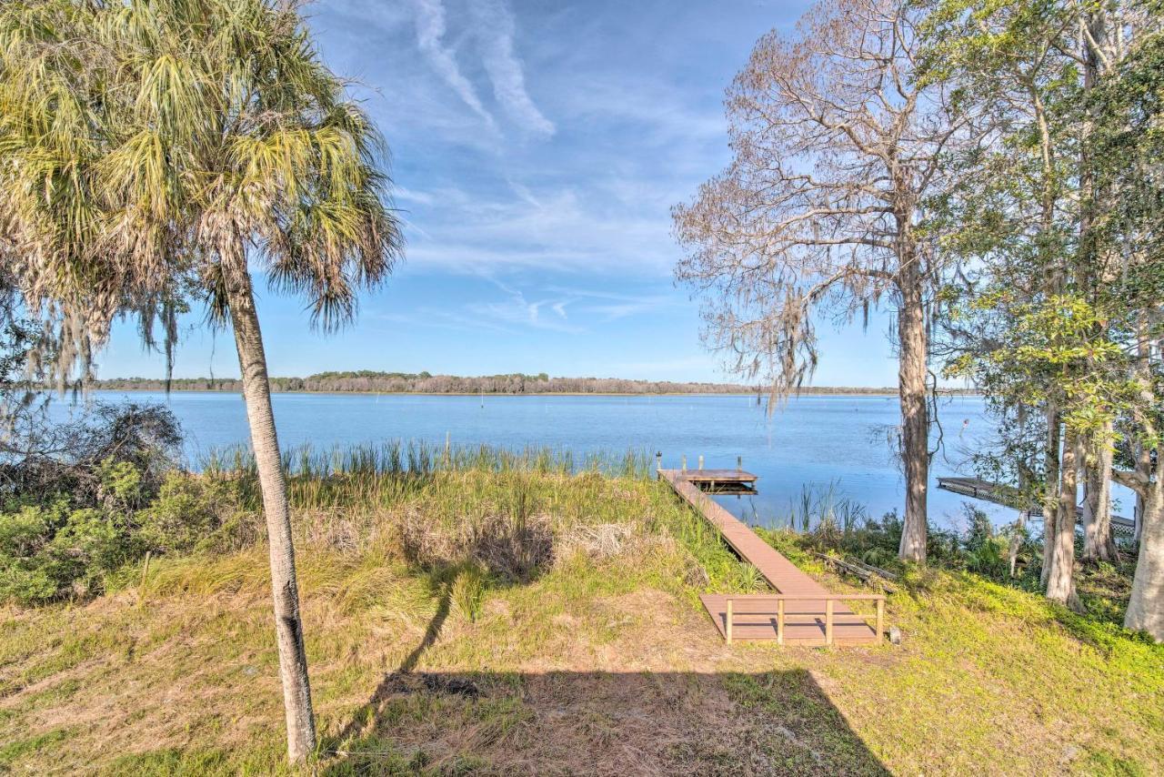 Lakefront Crystal River Home With Private Dock! 外观 照片