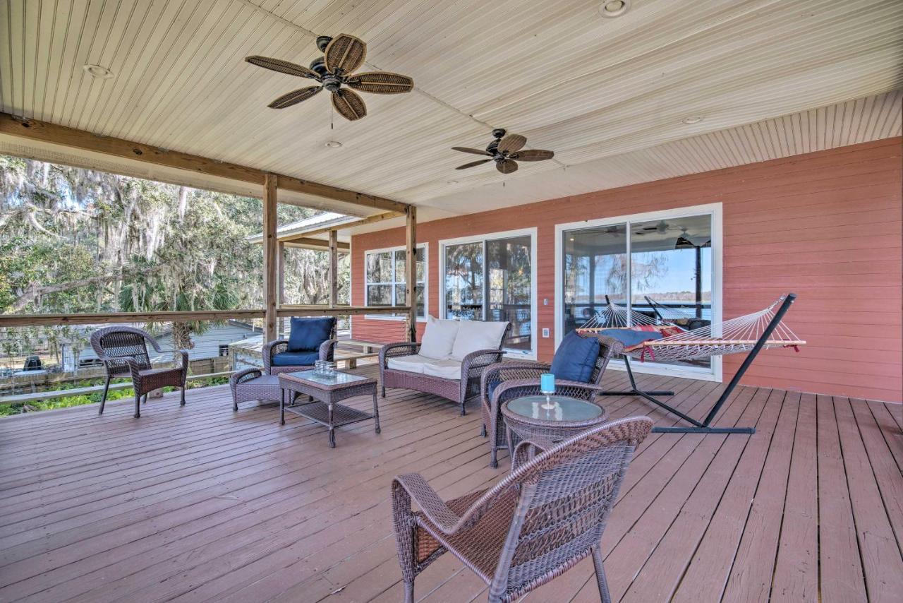 Lakefront Crystal River Home With Private Dock! 外观 照片