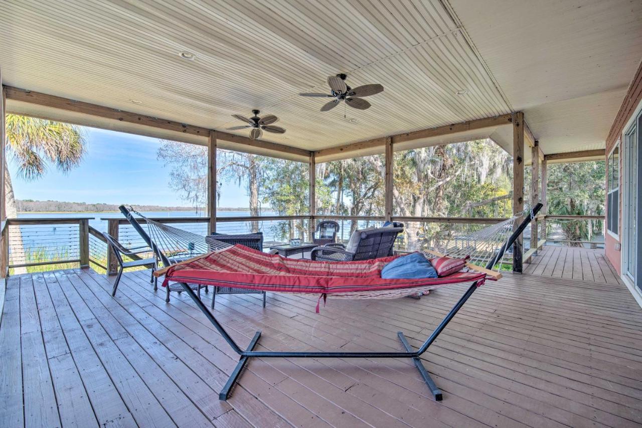 Lakefront Crystal River Home With Private Dock! 外观 照片