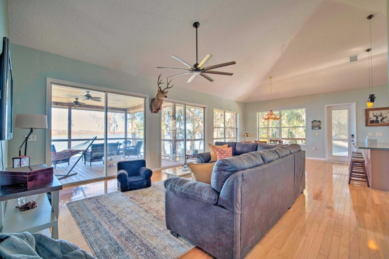 Lakefront Crystal River Home With Private Dock! 外观 照片